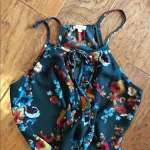 Floral Print Tank Top